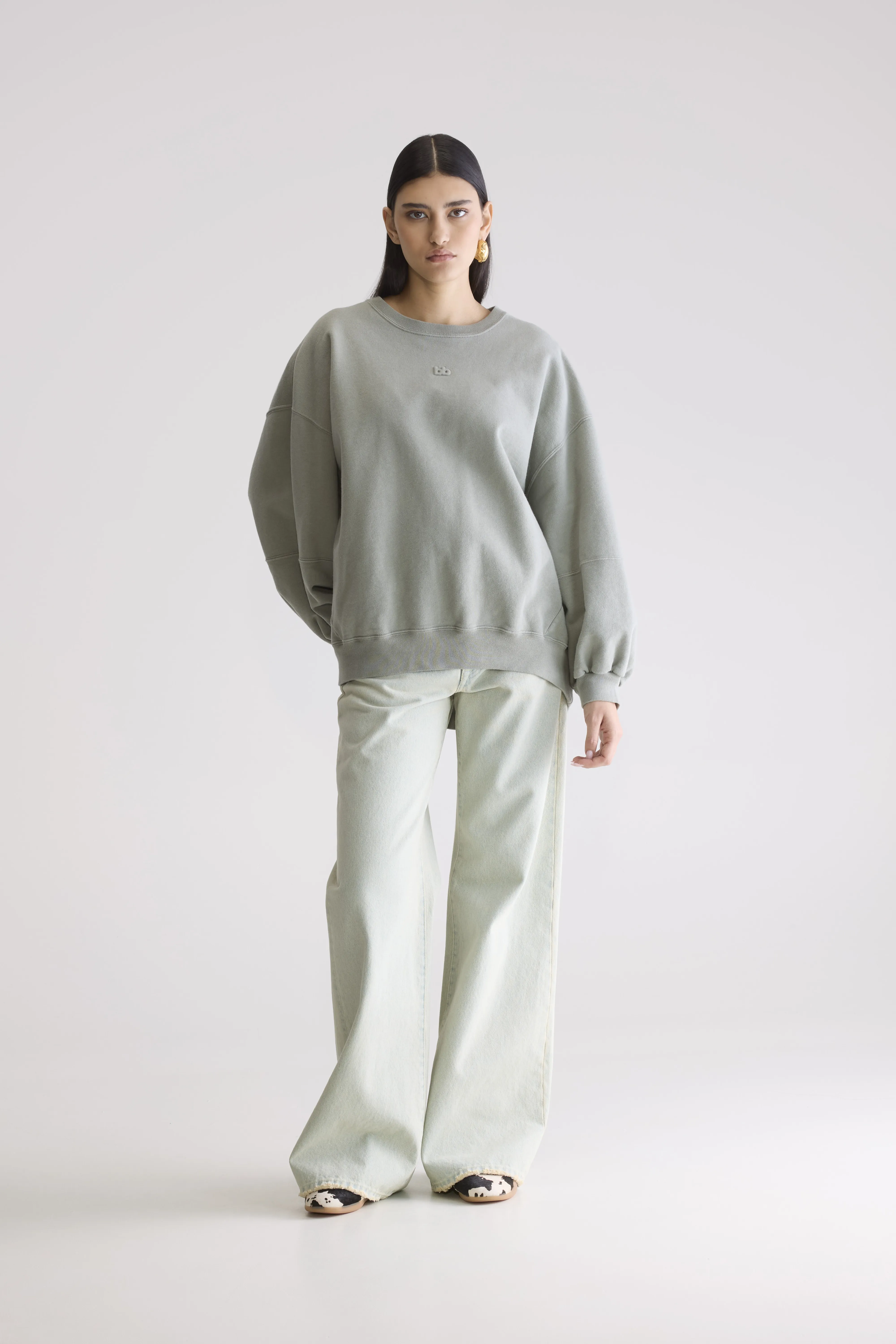 Trig crewneck sweatshirt (252 / W / MERCURY) - Image 3