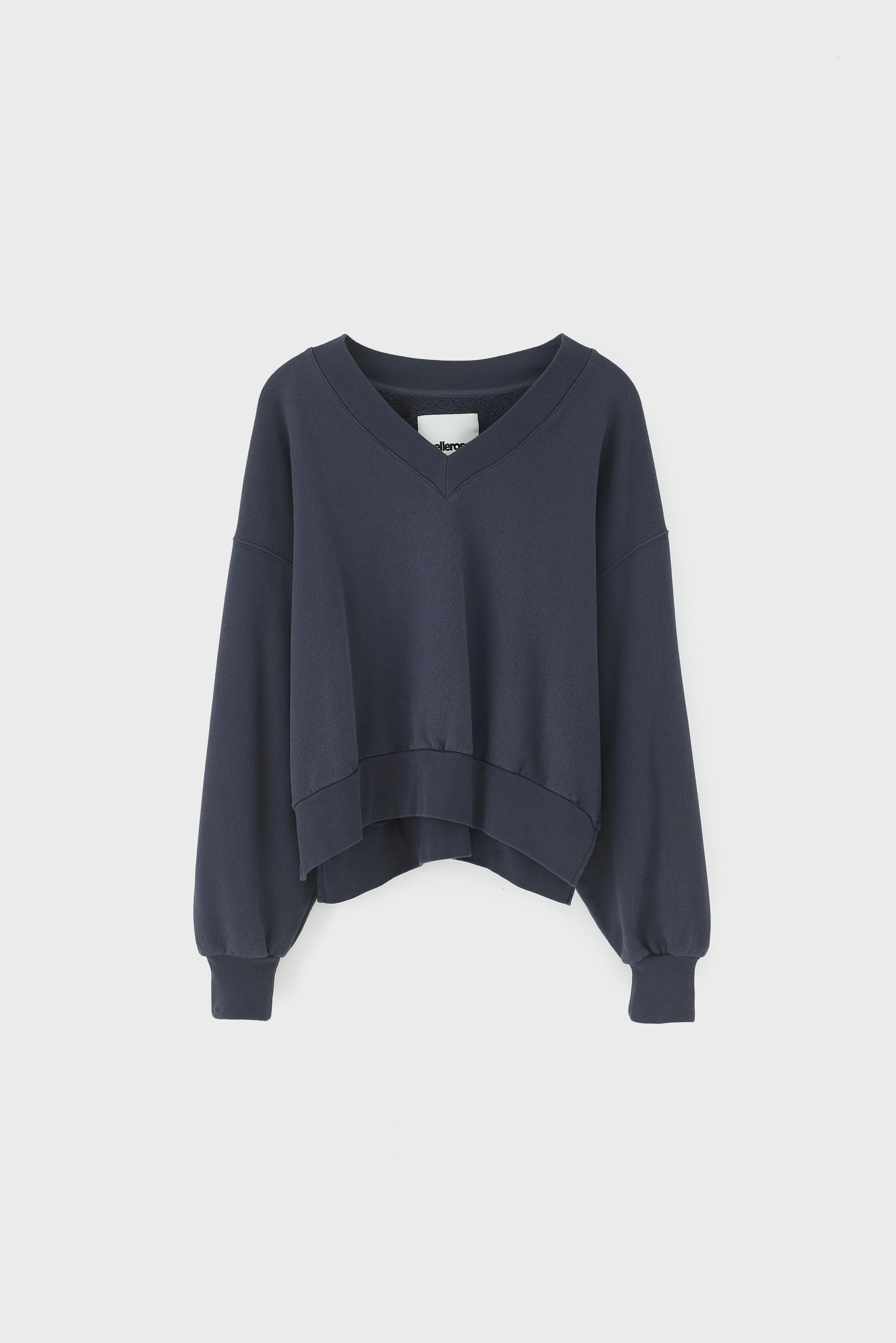 Varola v-neck sweatshirt (262 / W / NAVY) - Image 7