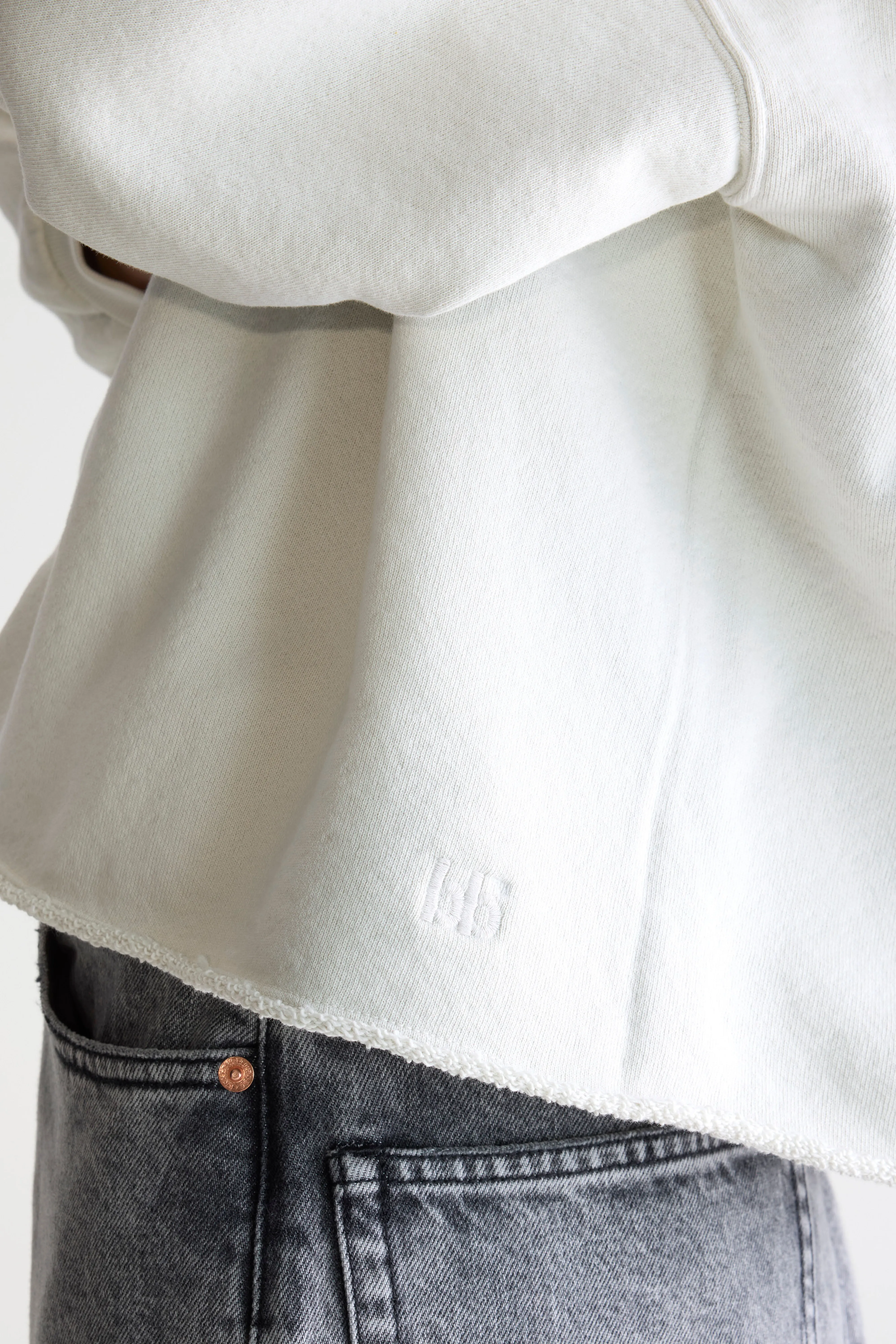 Vicske crewneck sweatshirt (252 / W / NUAGE) - Image 6