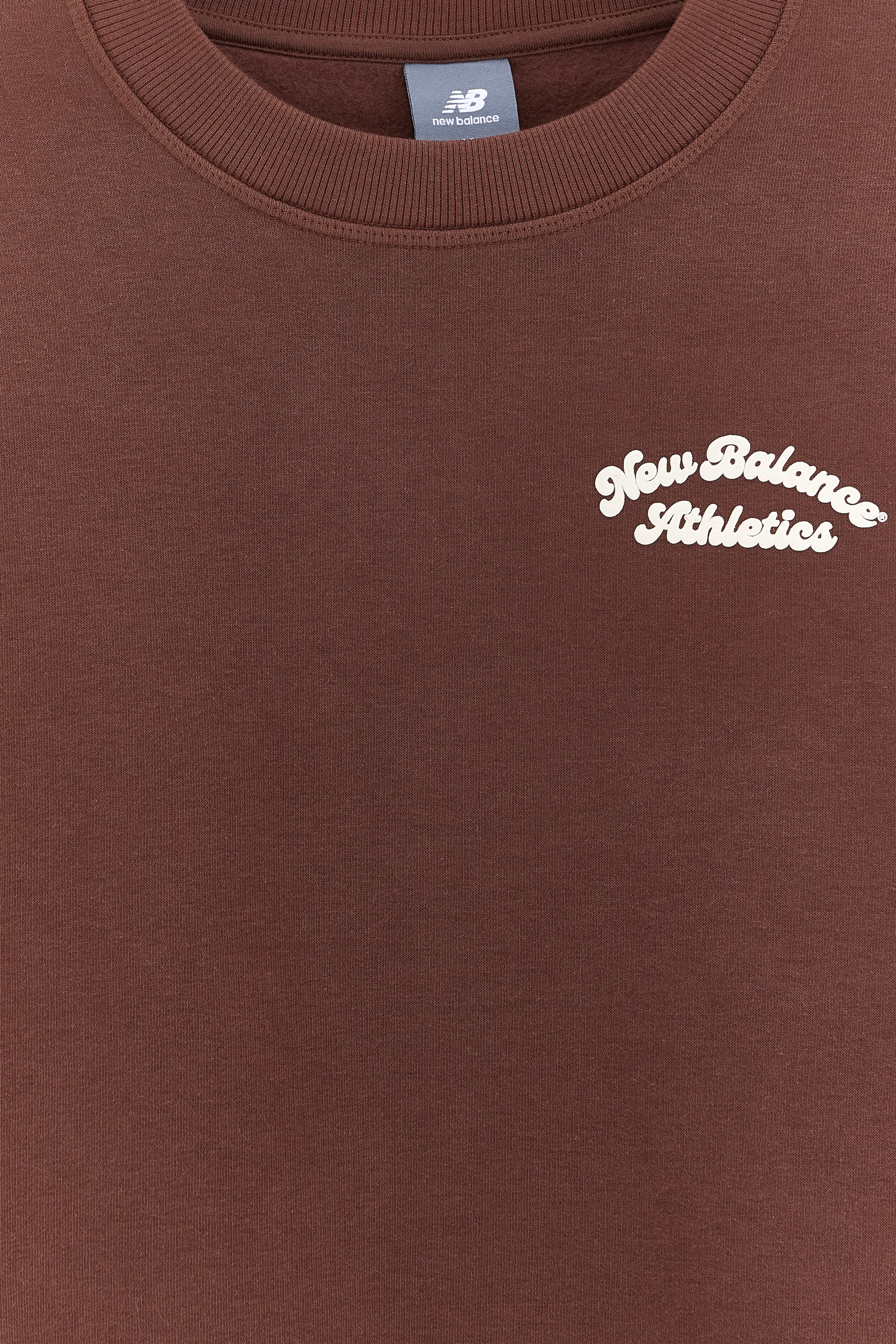 Linear Heritage Fleece Crew Sweatshirt  (252 / W / BROWN) - Image 3