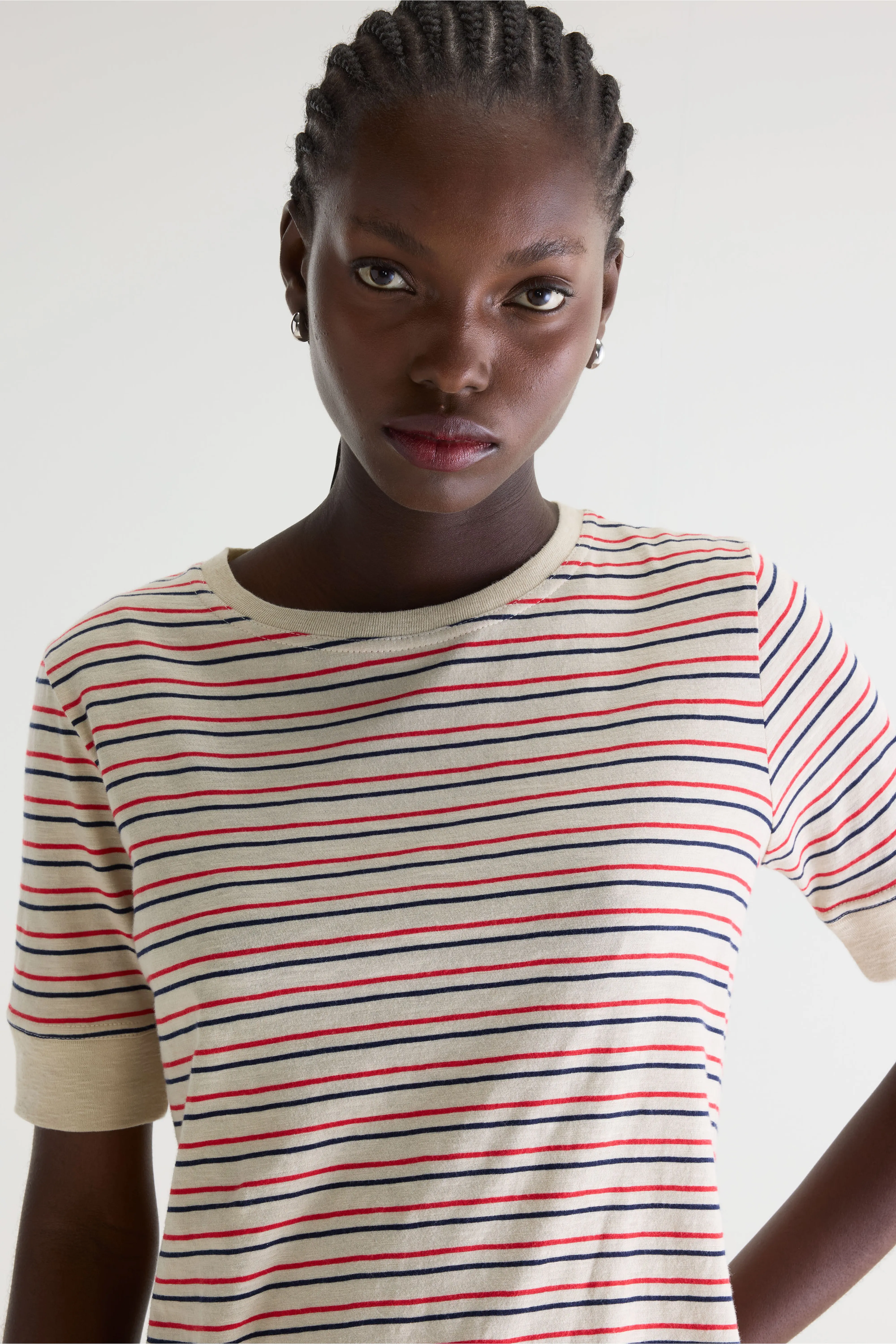 Cias slim striped t-shirt (261 / W / STRIPE A) - Image 5