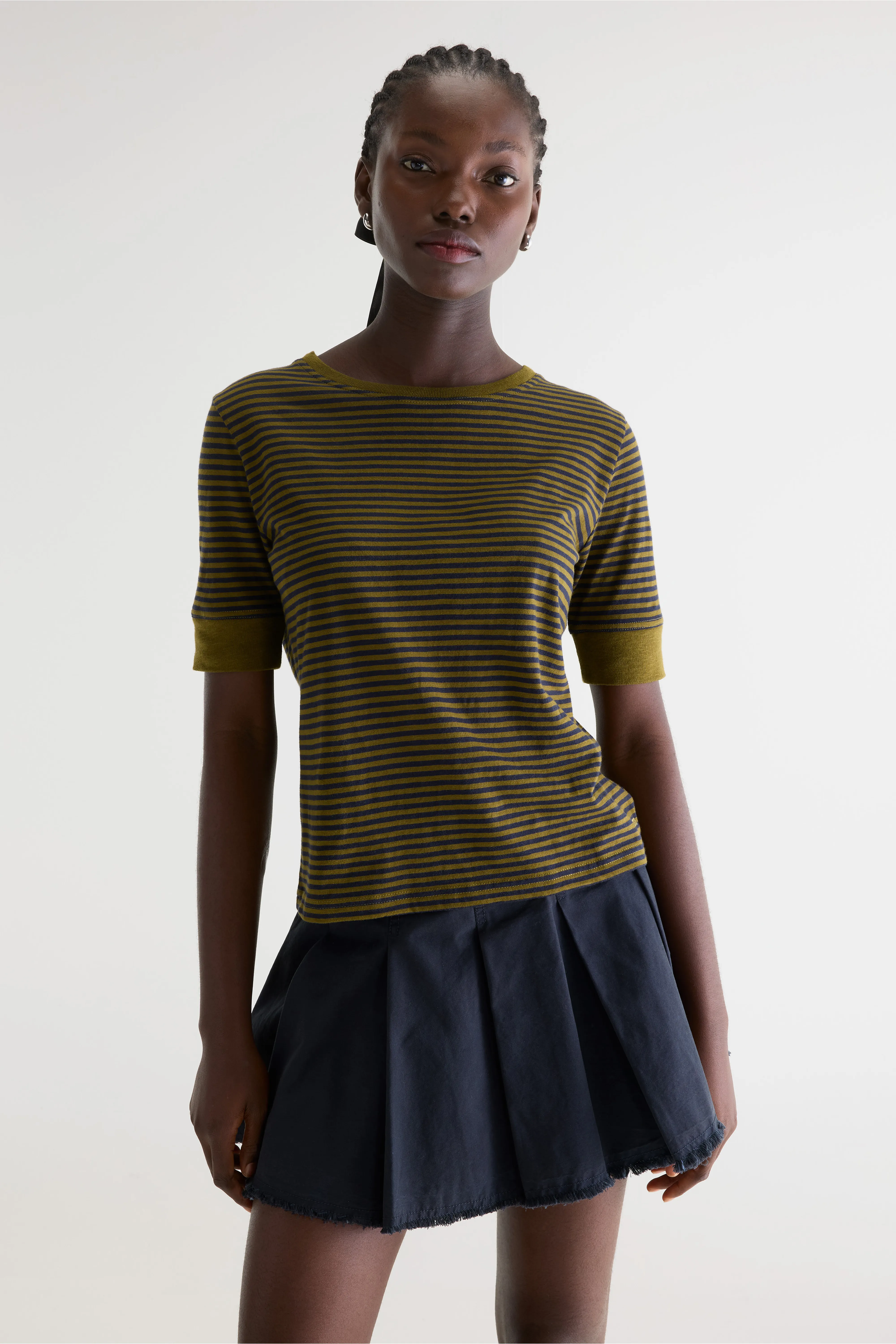 Cias slim striped t-shirt (261 / W / STRIPE B) - Image 2