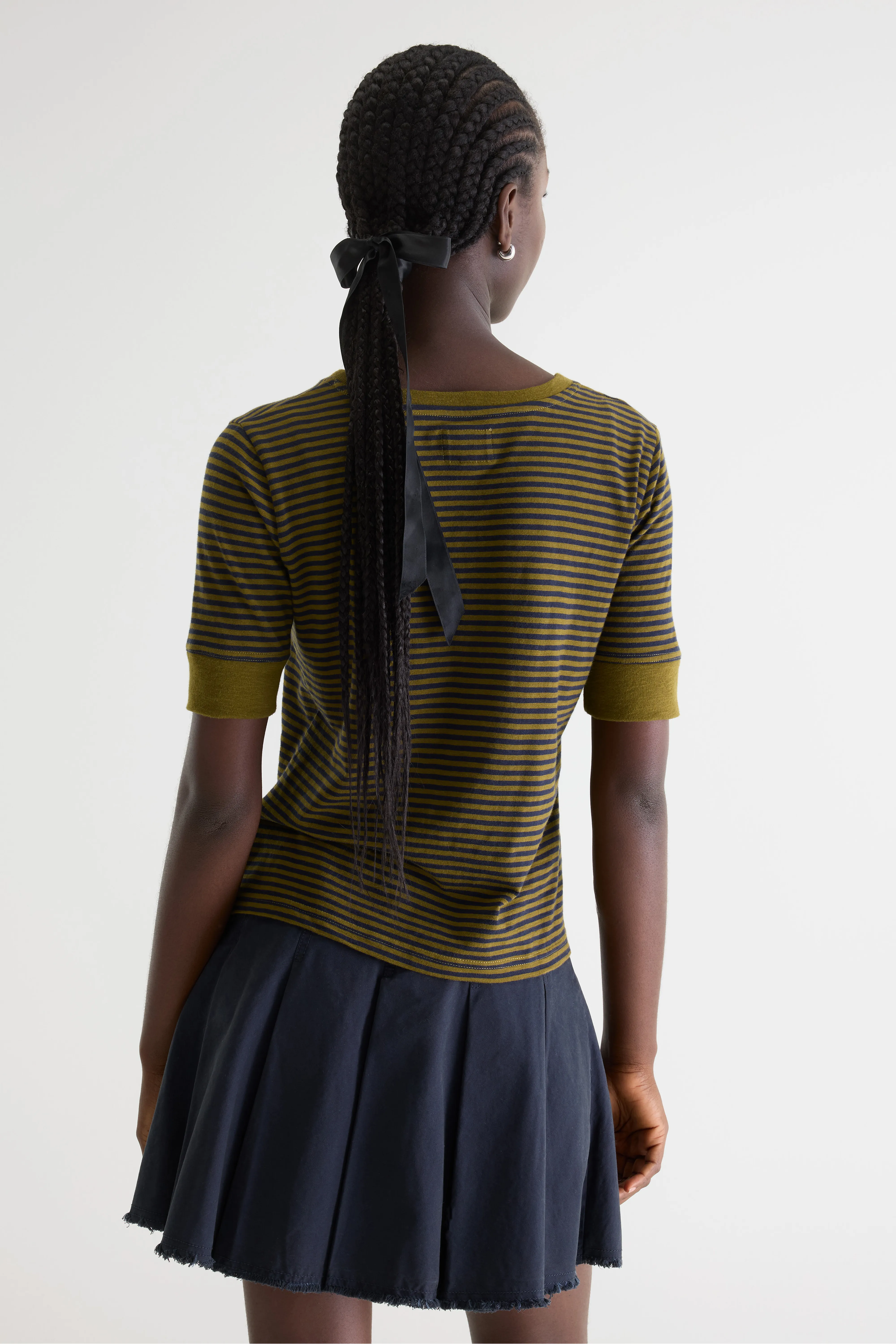 Cias slim striped t-shirt (261 / W / STRIPE B) - Image 4