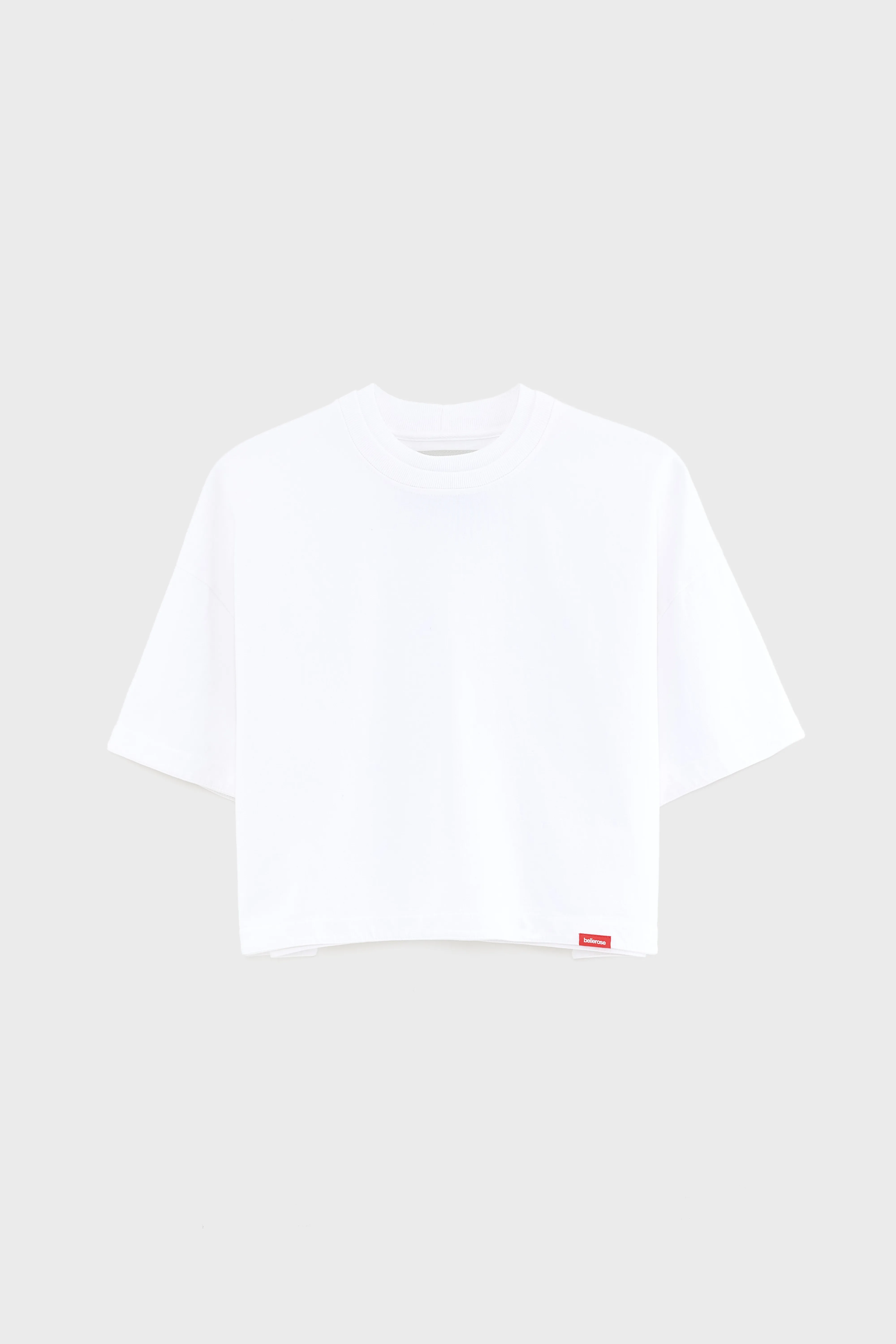Fan cropped t-shirt (261 / W / WHITE) - Image 7