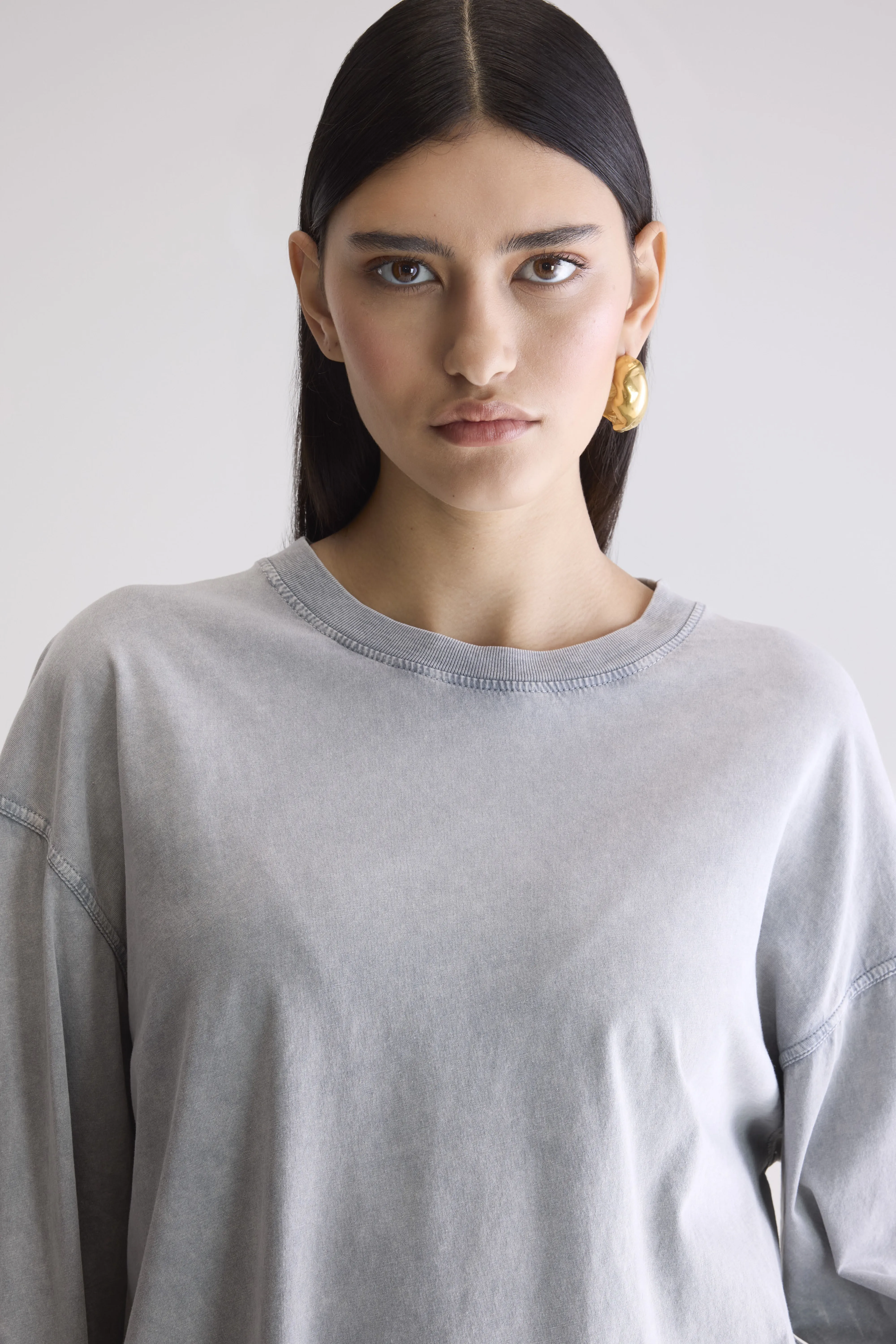 Fandy long sleeve t-shirt (252 / W / IRON) - Image 5