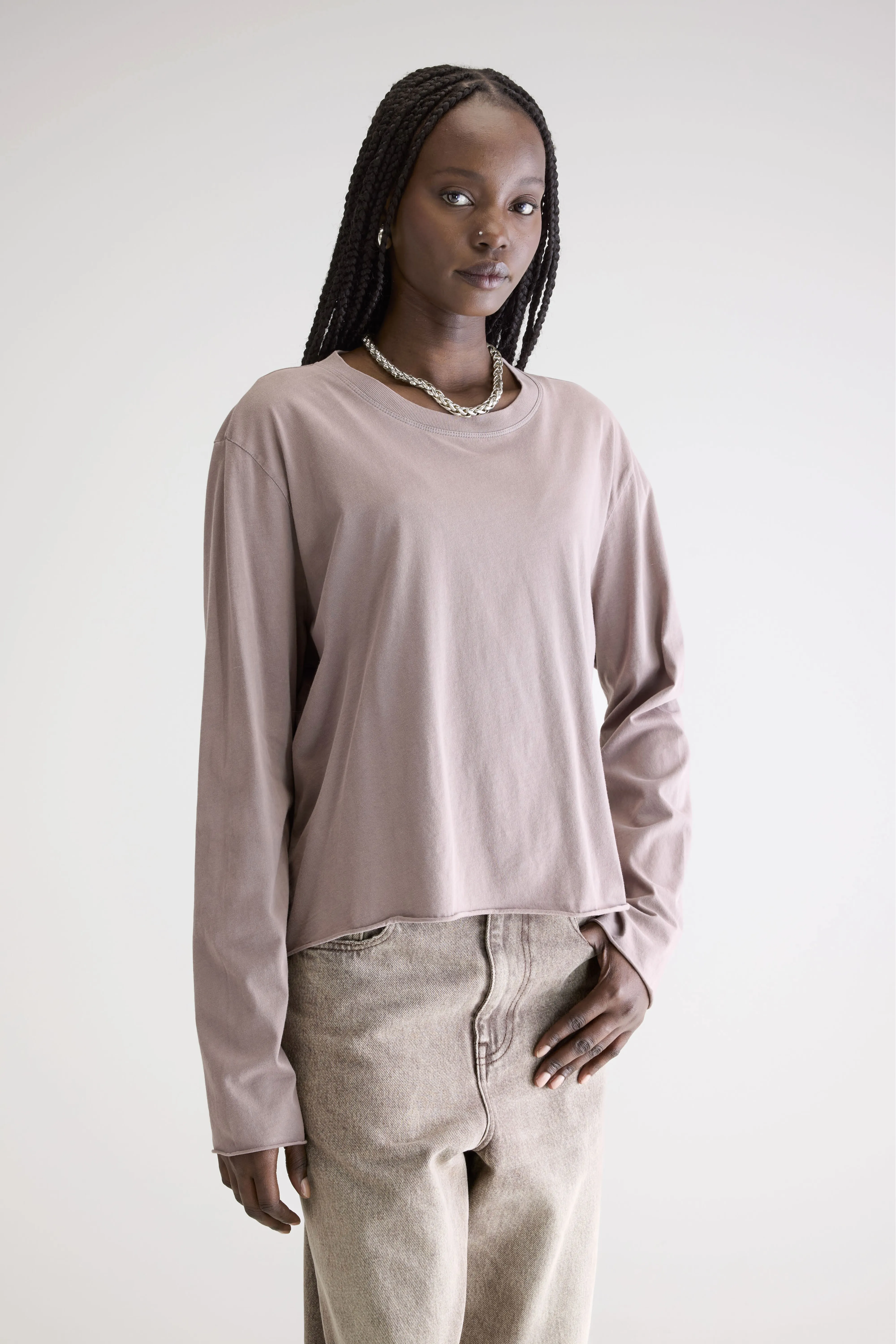 Fercy long-sleeve t-shirt (252 / W / PEEL) - Image 2