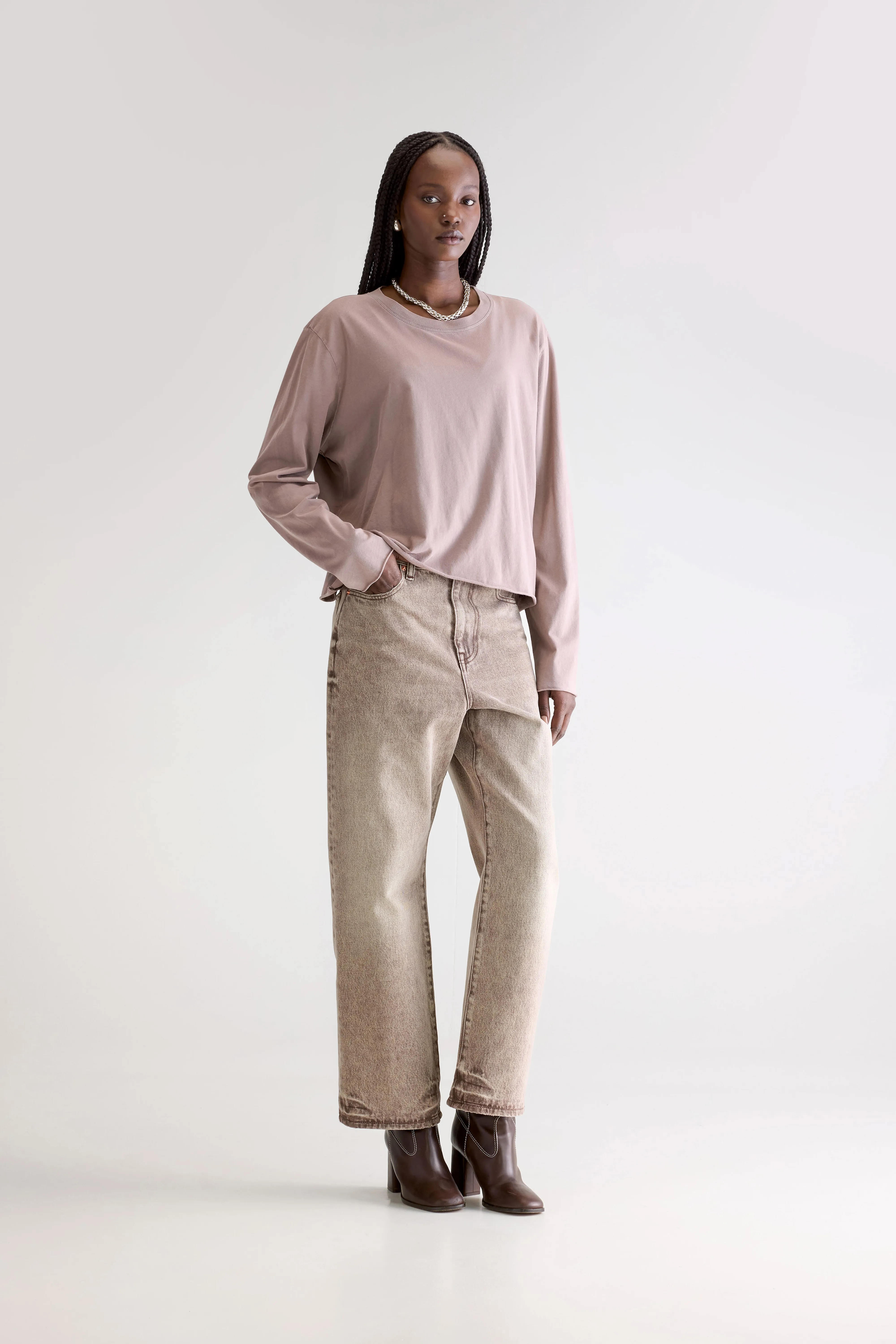 Fercy long-sleeve t-shirt (252 / W / PEEL) - Image 3