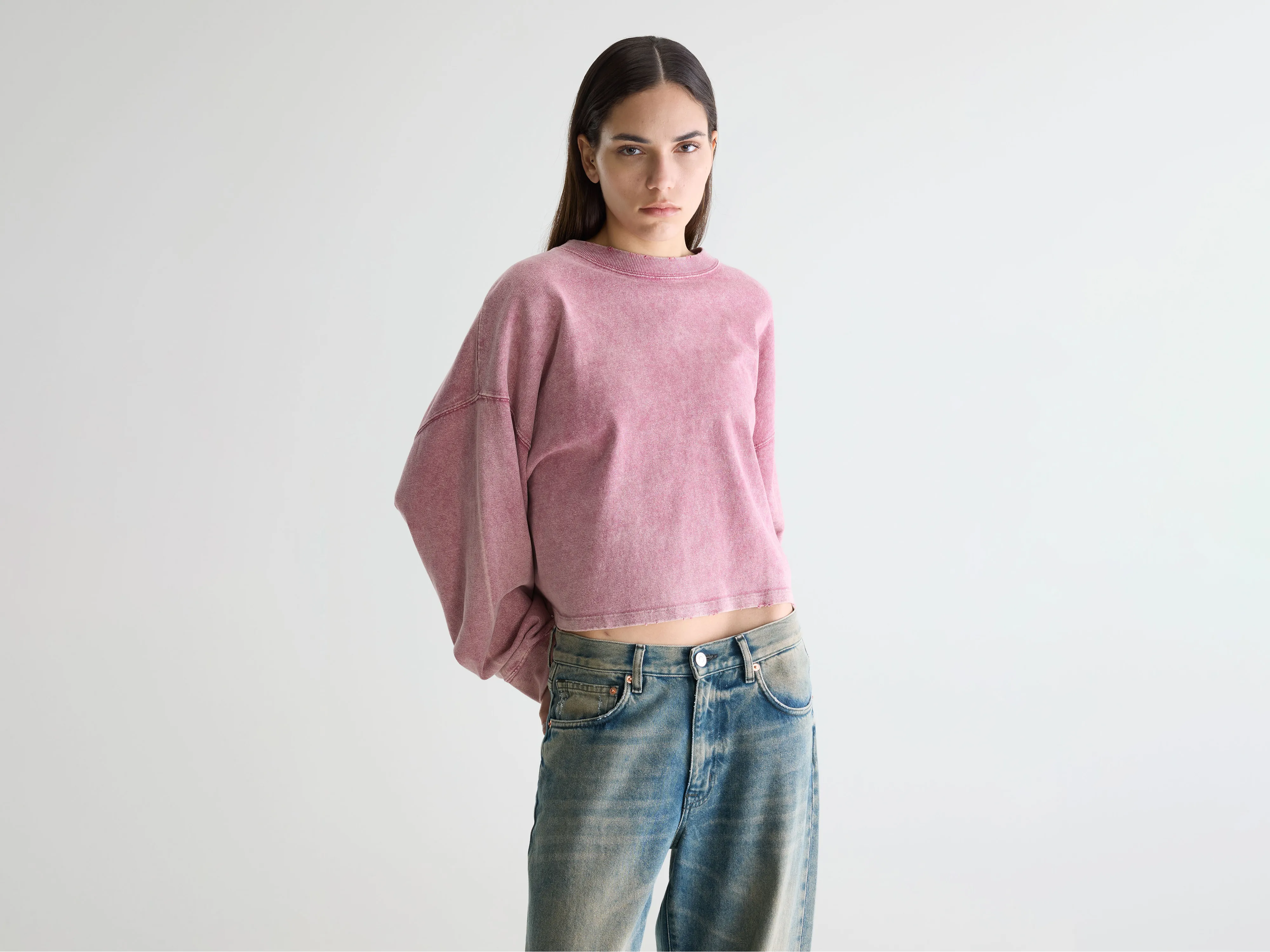 Franto long-sleeve t-shirt (261 / W / MAHOGANY)
