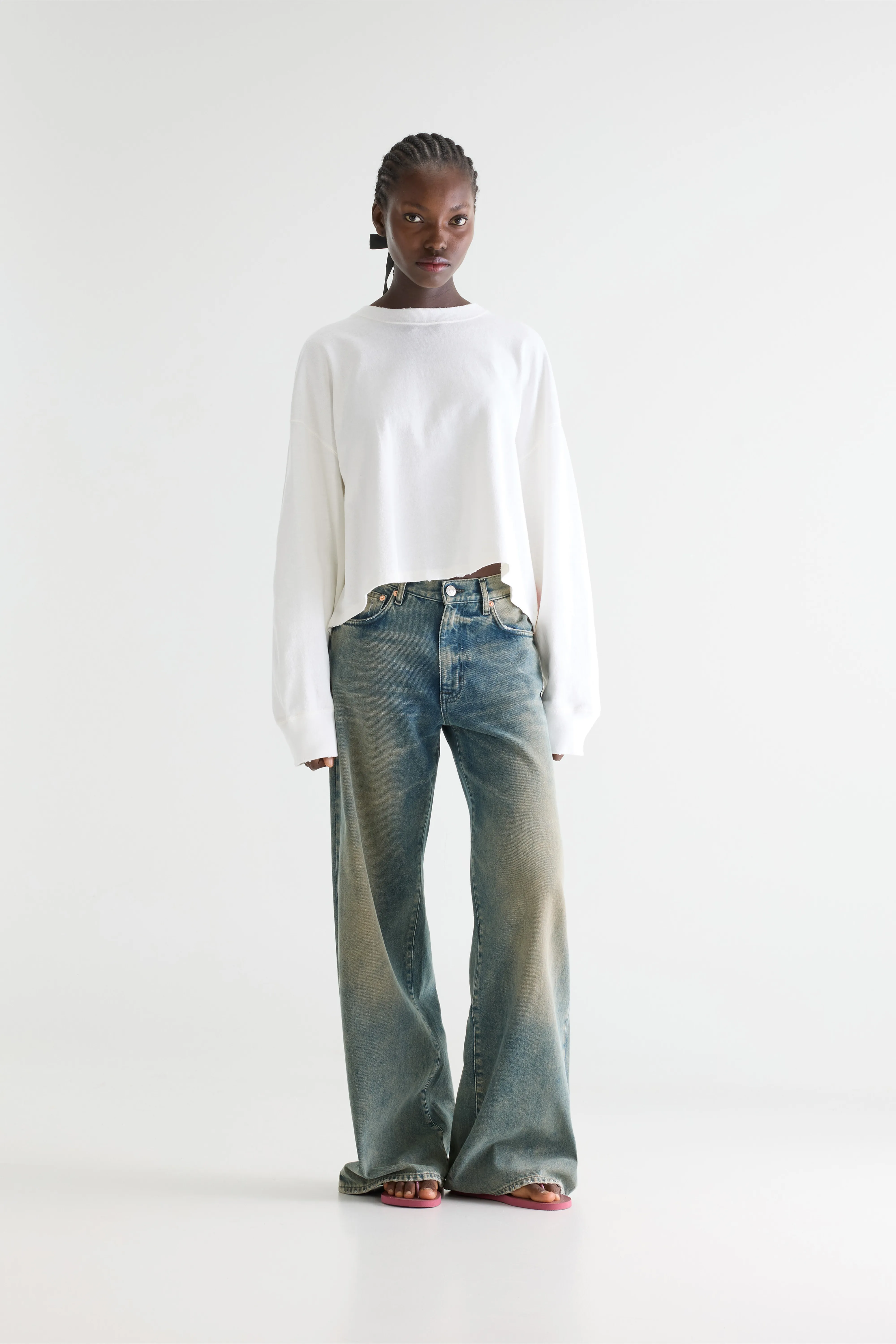 Franto long-sleeve t-shirt (261 / W / OFF WHITE) - Image 3