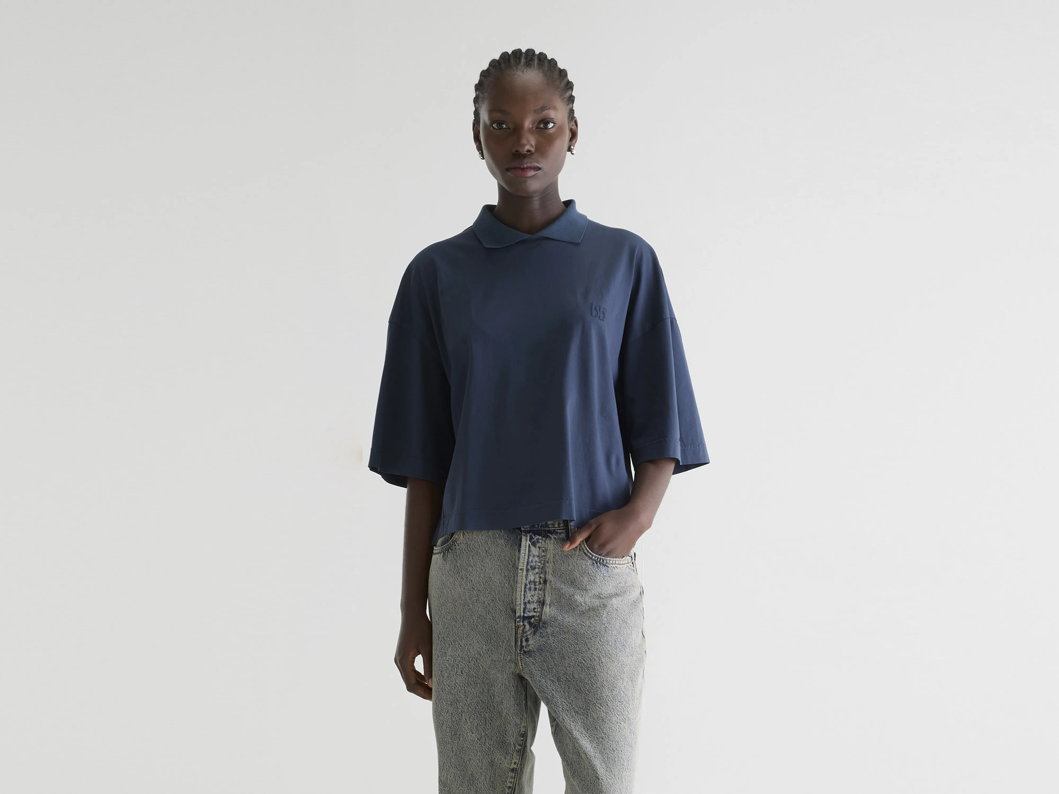 Frey polo-collar t-shirt (261 / W / PARKER)