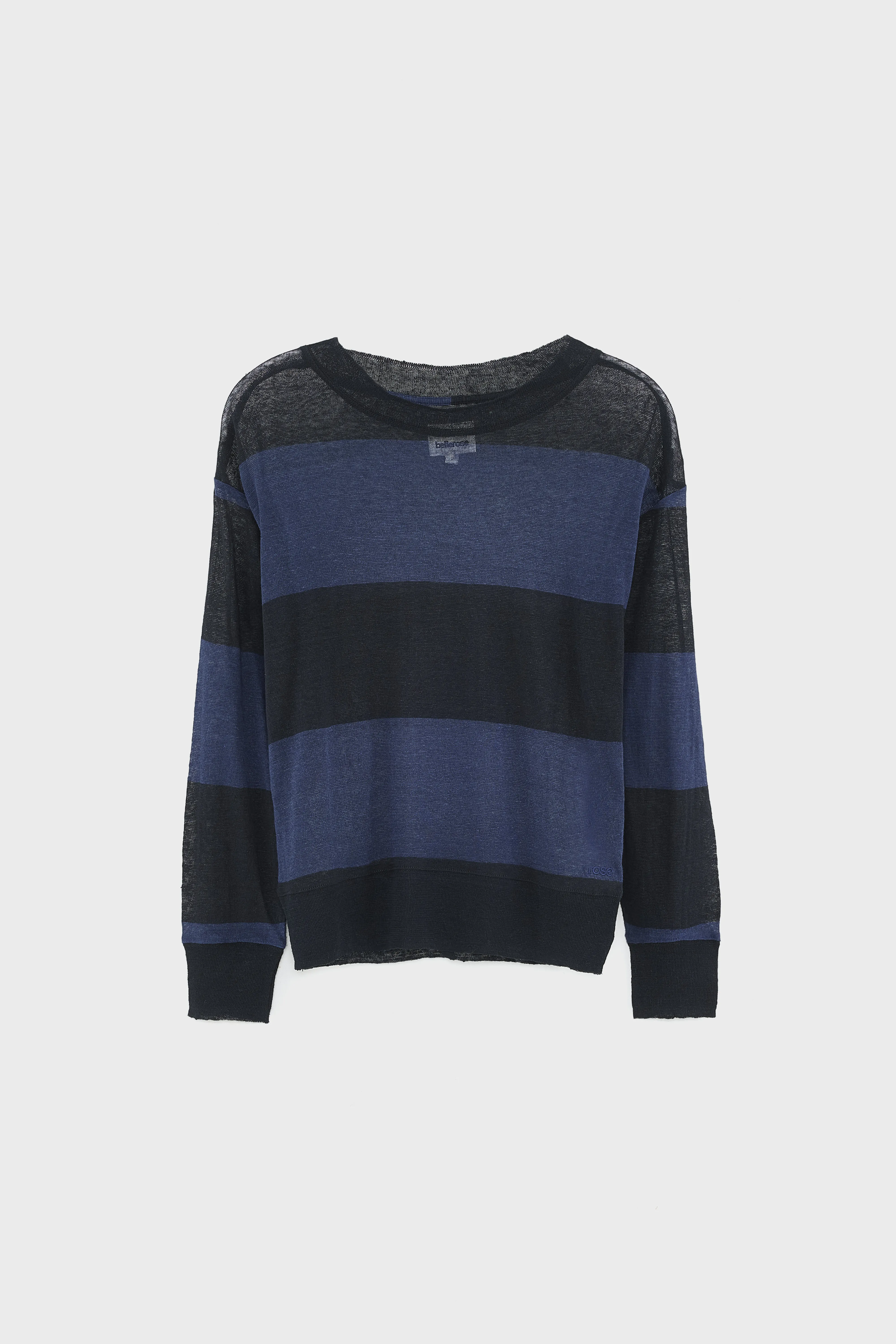 Senia relaxed t-shirt (252 / W / STRIPE B) - Image 7