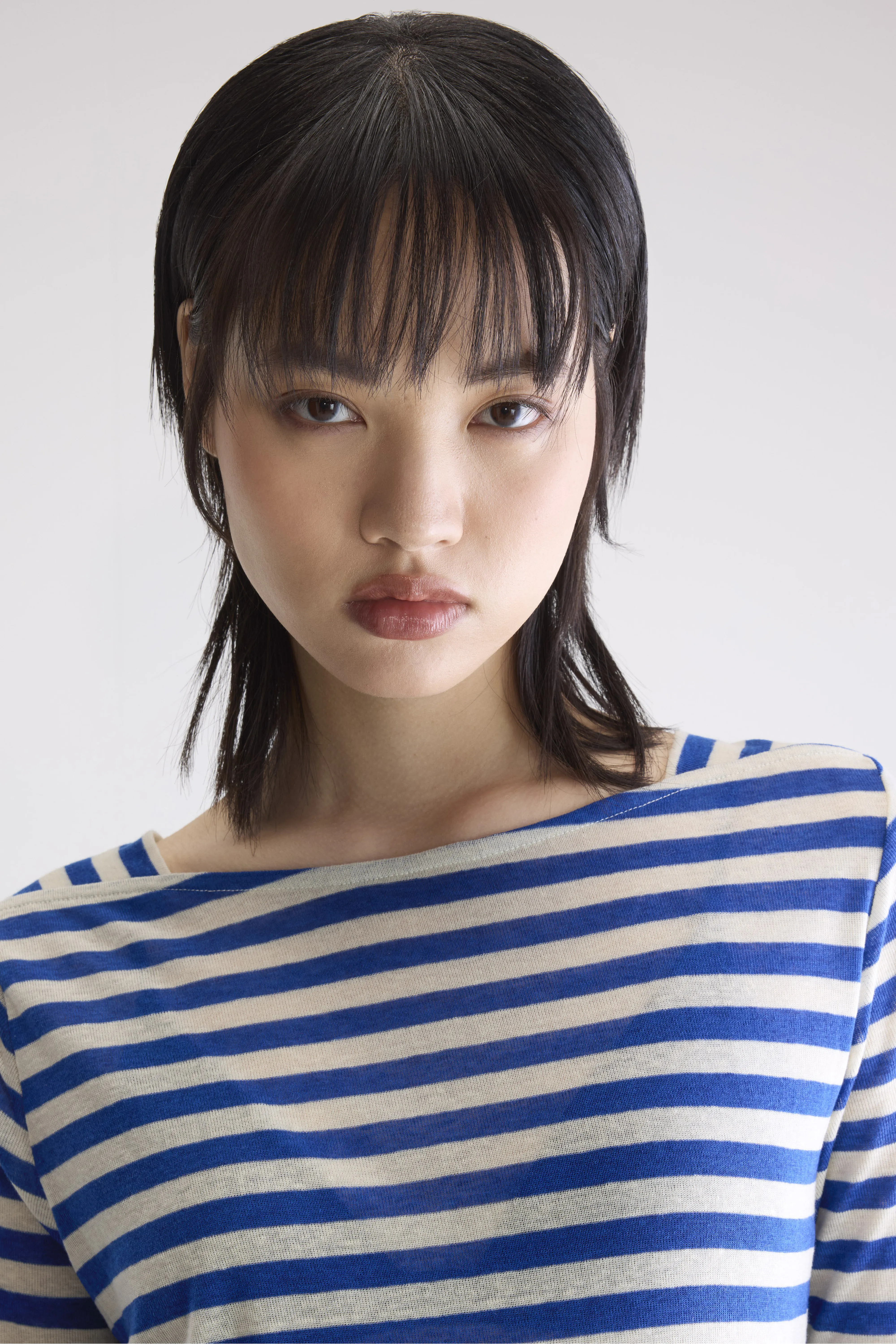 Veras fitted t-shirt (252 / W / STRIPE A) - Image 5
