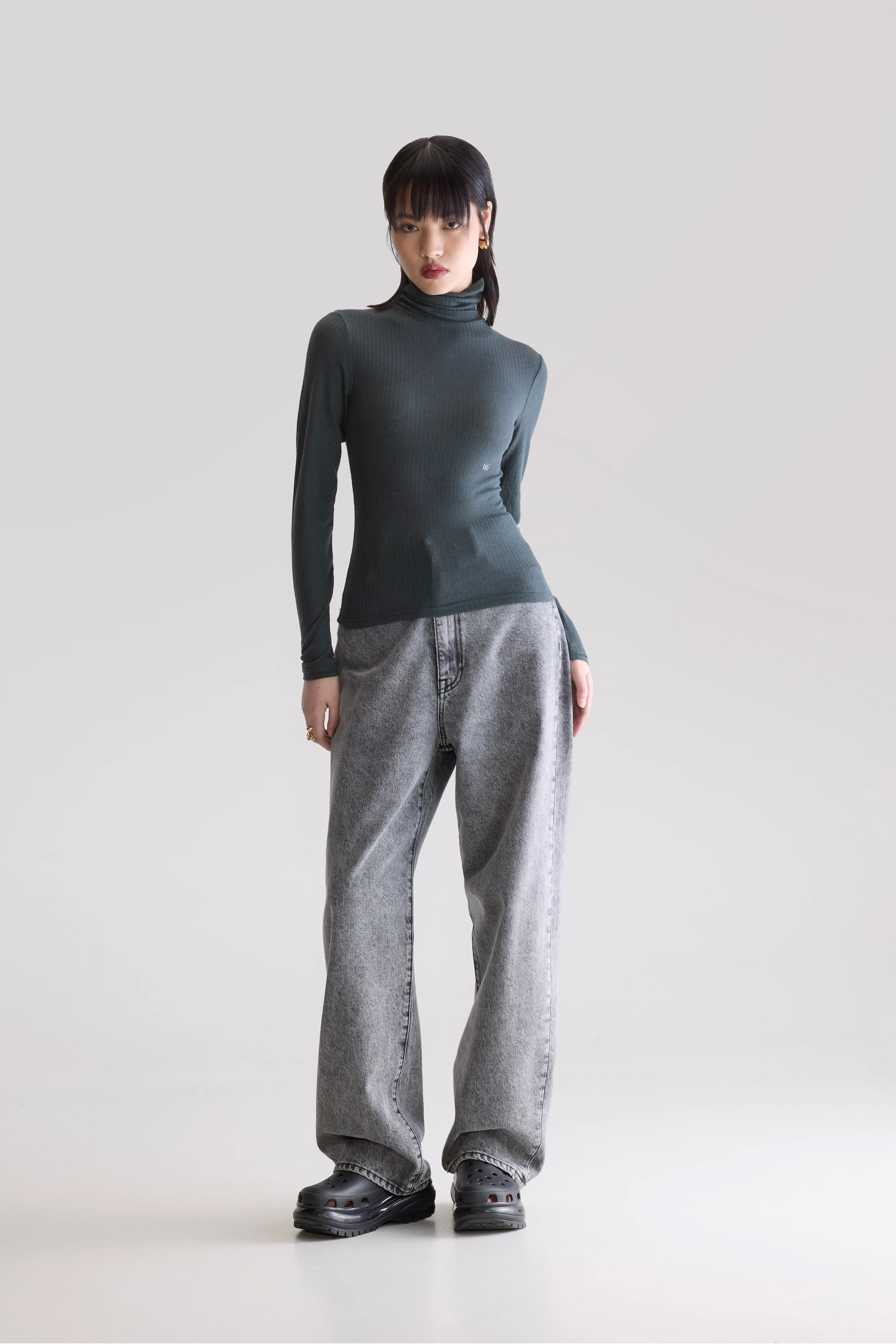 Vinay fitted t-shirt (252 / W / ACIER) - Image 3