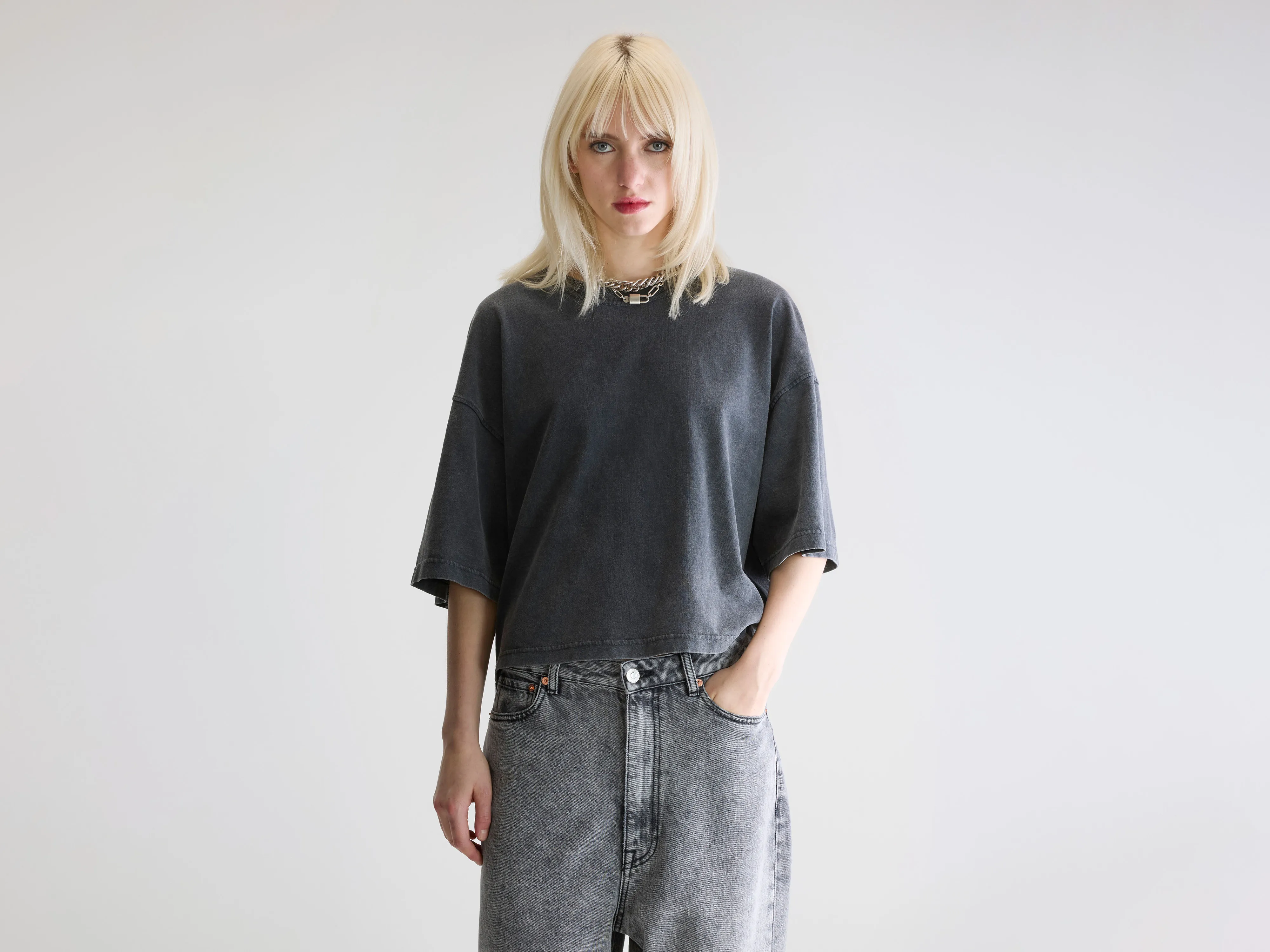 Voss short-sleeve t-shirt (252 / W / BLACK SAND)